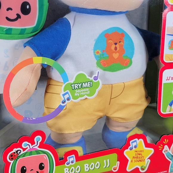 CoComelon Boo Boo JJ Plush New & Interactive Play Lights up & Heals All Boo Boos - Picture 11 of 11